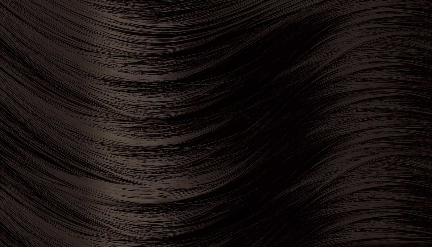CIELO Hair Color Cream - 6 Darkest Brown Hair Swatch