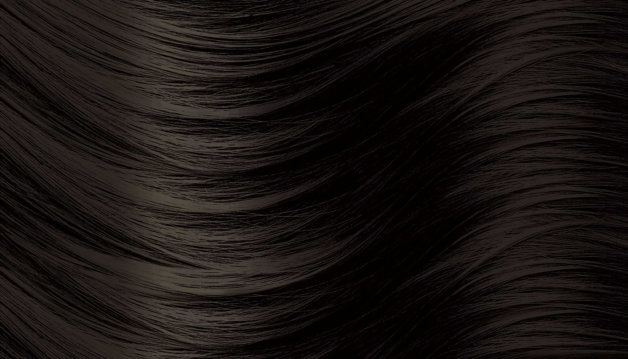 CIELO Hair Color Cream - 7 Brownish Black Hair Swatch