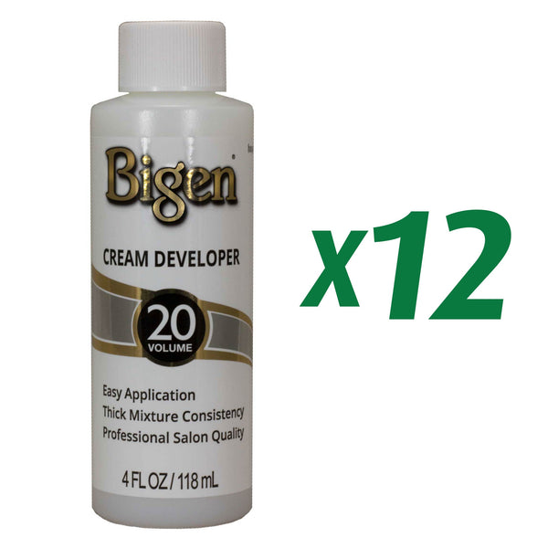 Professional 20 Volume Cream Developer <br> 4oz - 12 Pack